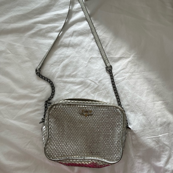 Zadig & Voltaire Bags Zadig Voltaire Silver Crossbody Bag Poshmark